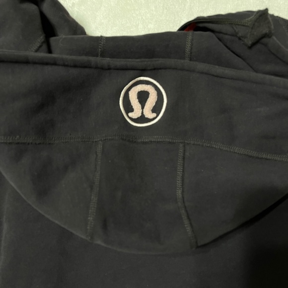 LULULEMON black zip up hoodie SZ S - Picture 7 of 8
